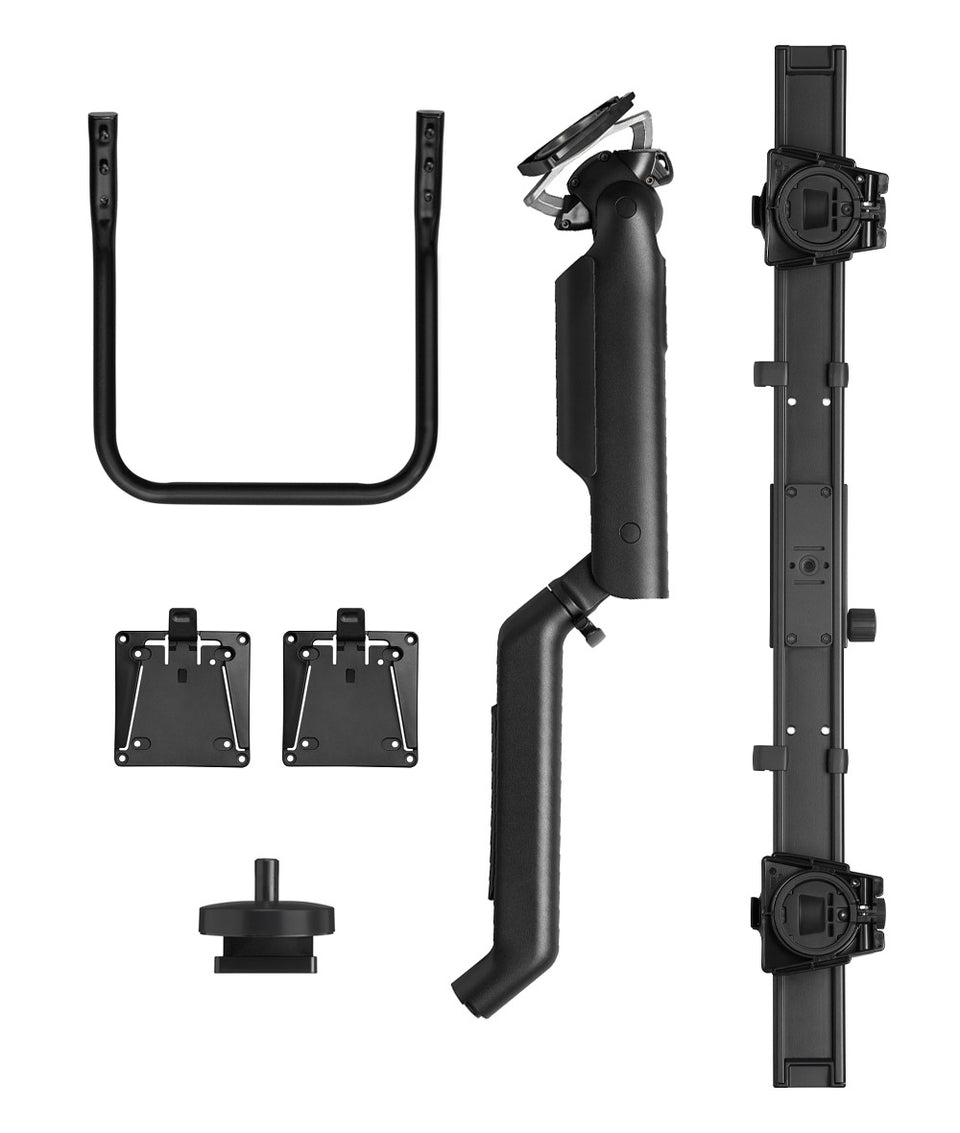 Dobbelt Flo X-skærmholder til store skærme