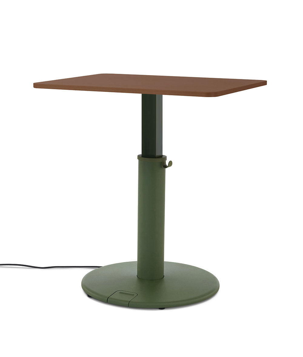 OE1 Rectangular Standing Desk Light Ash