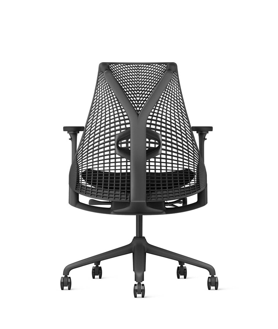 Sayl Sort/Pitch kontorstol