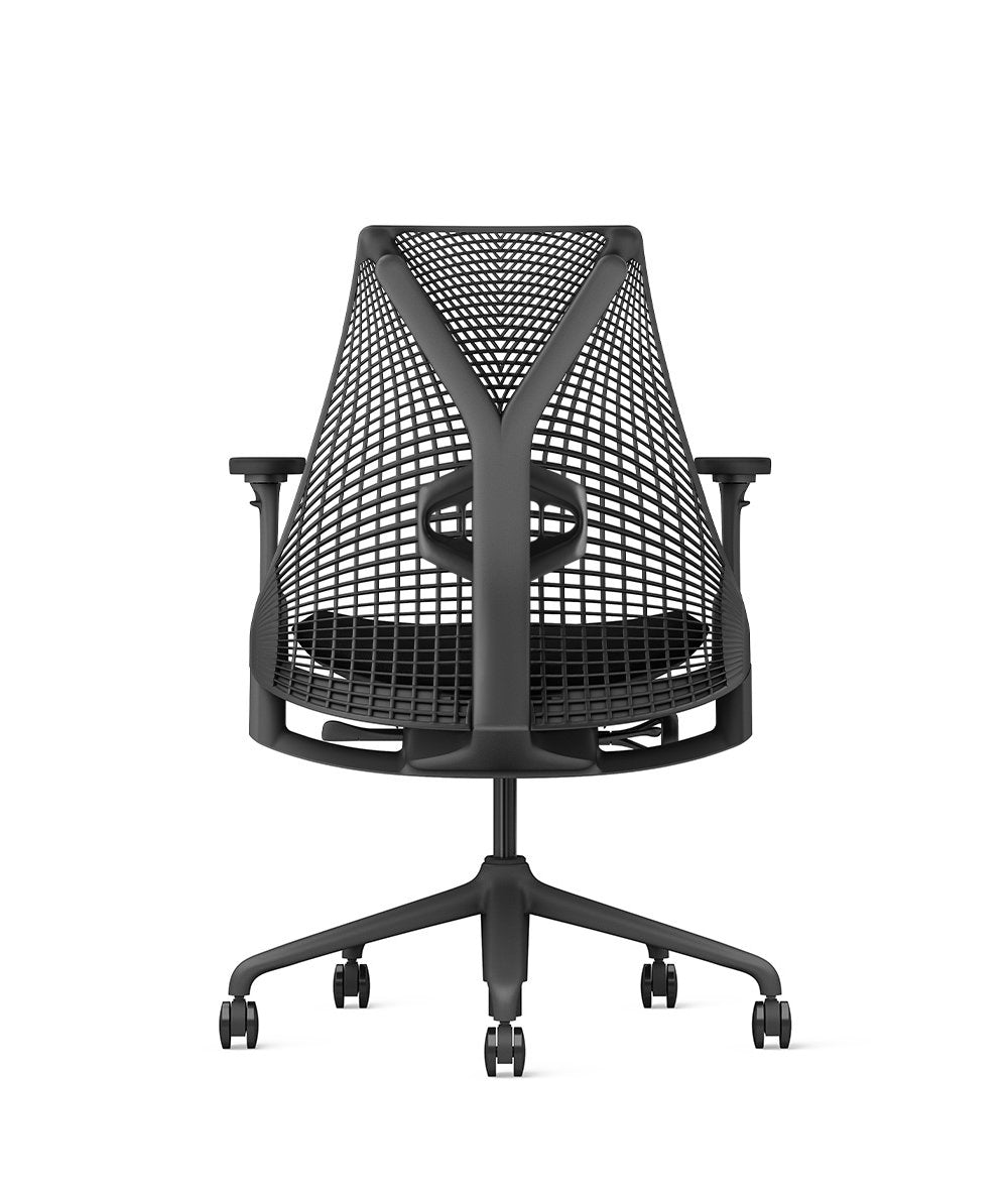 Sayl Sort/Pitch kontorstol