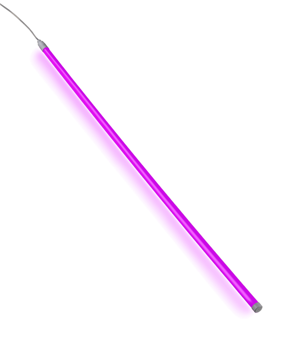 HAY stort neon LED-rÃ¸r