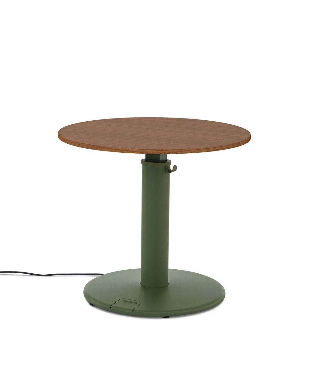 OE1 Round Standing Desk Studio hvid 