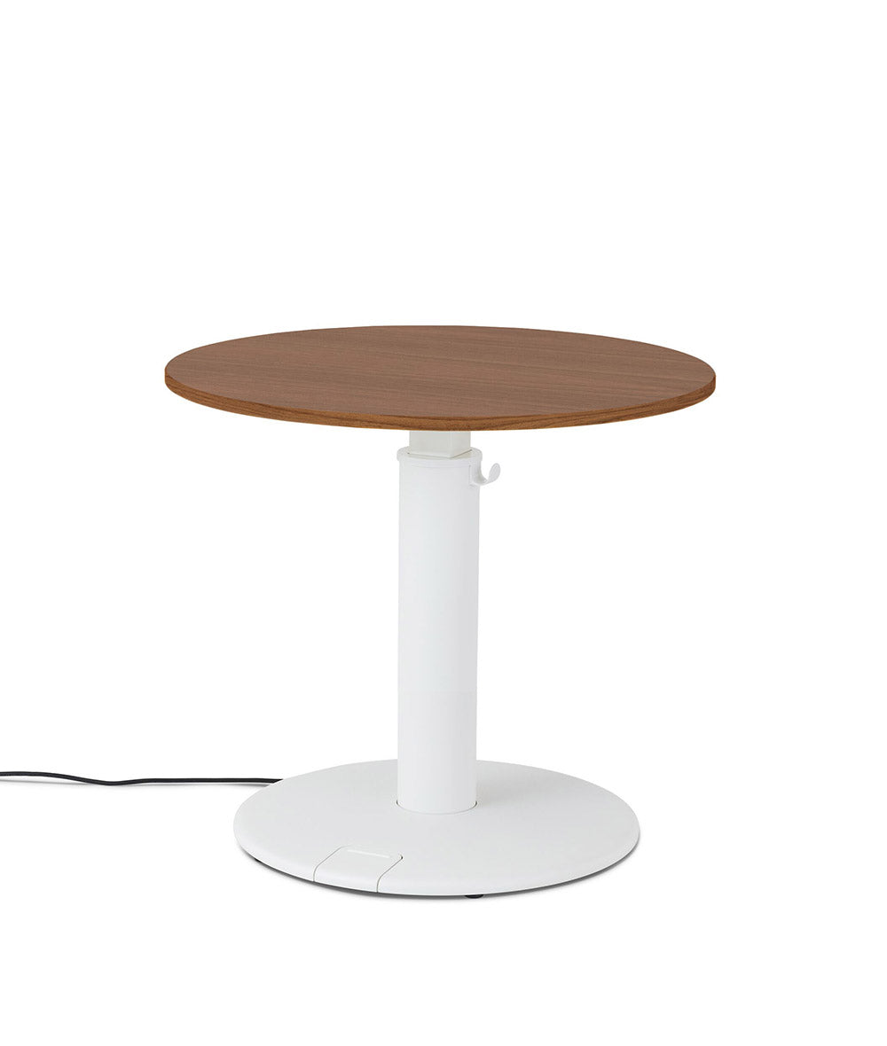 OE1 Round Standing Desk Studio hvid 