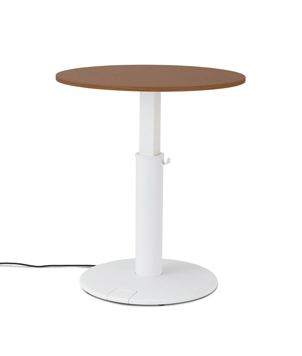 OE1 Round Standing Desk Lys ask 