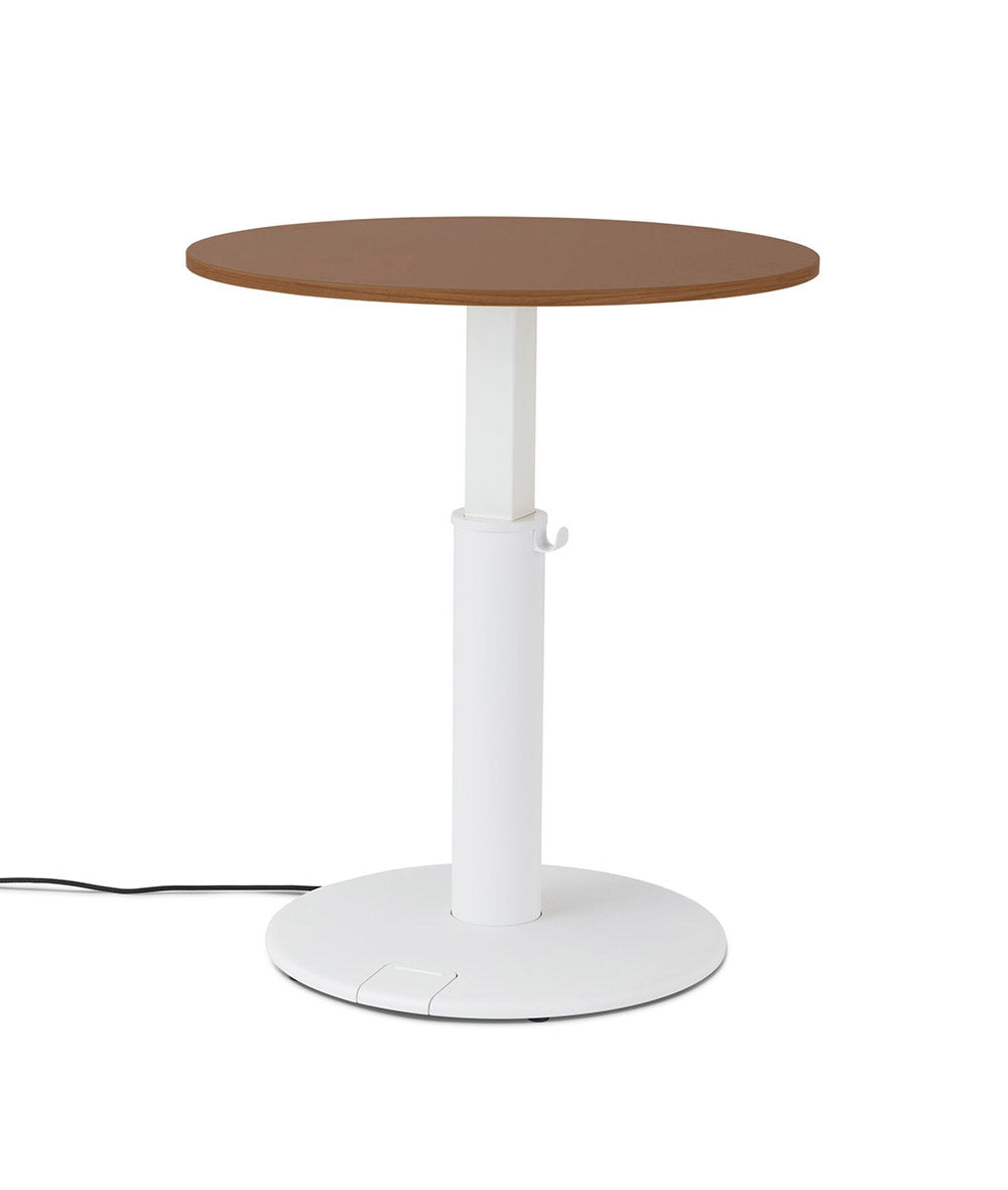 OE1 Round Standing Desk Lys ask 