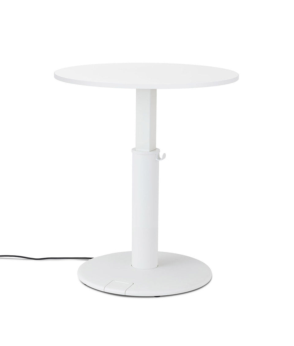 OE1 Round Standing Desk Studio hvid 