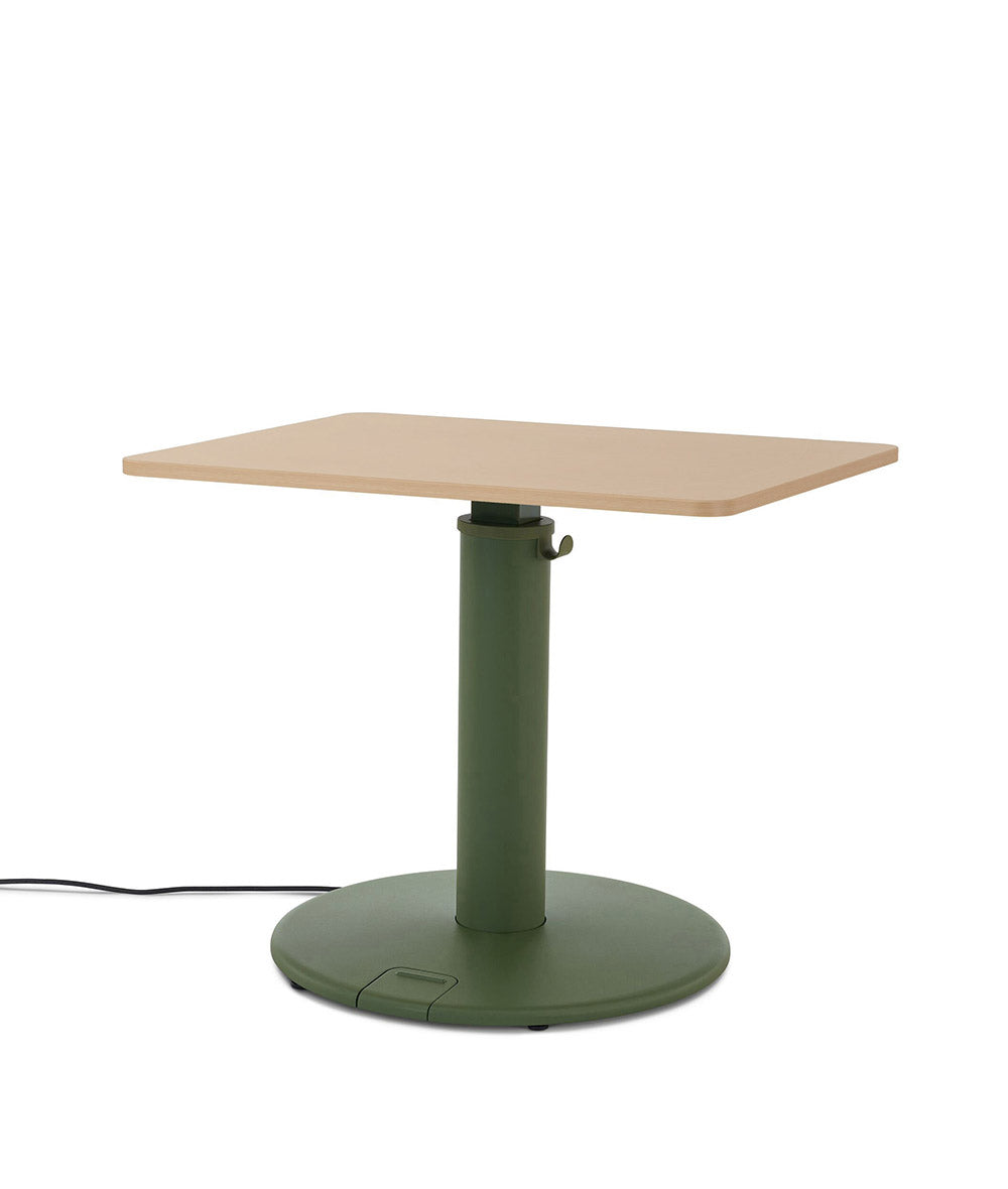 OE1 Rectangular Standing Desk Studio hvid 