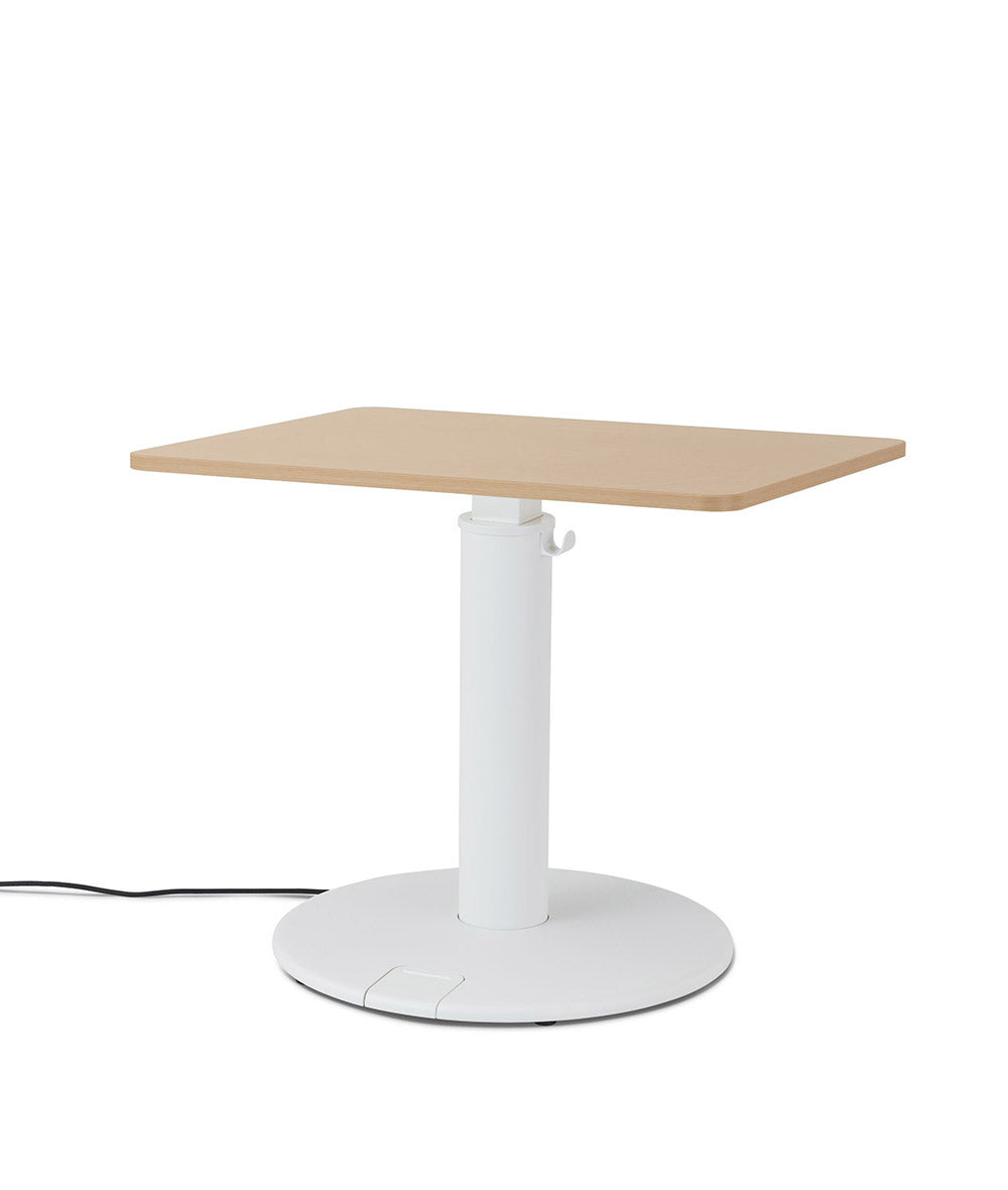 OE1 Rectangular Standing Desk Studio hvid 