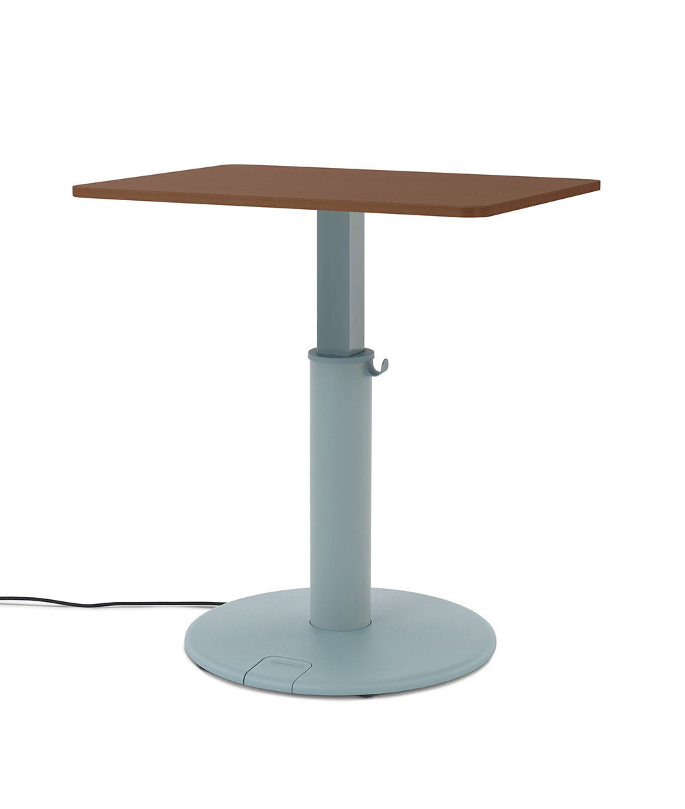 OE1 Rectangular Standing Desk Light Ash 