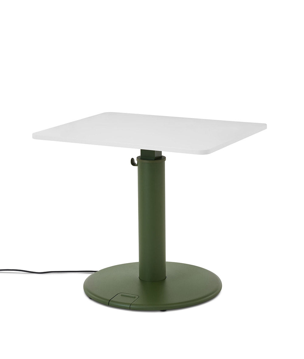 OE1 Rectangular Standing Desk Studio hvid 