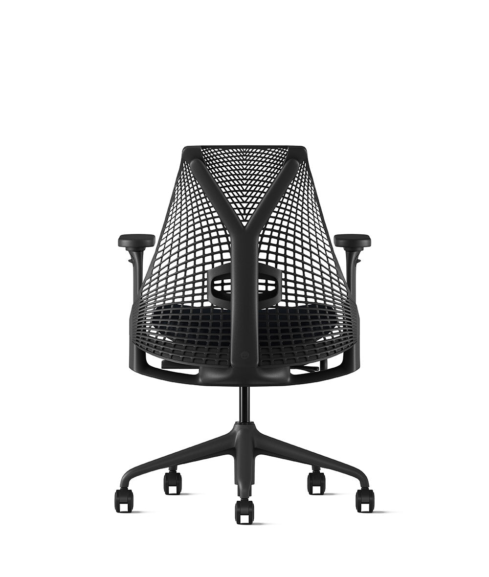 Sayl Sort/Pitch kontorstol