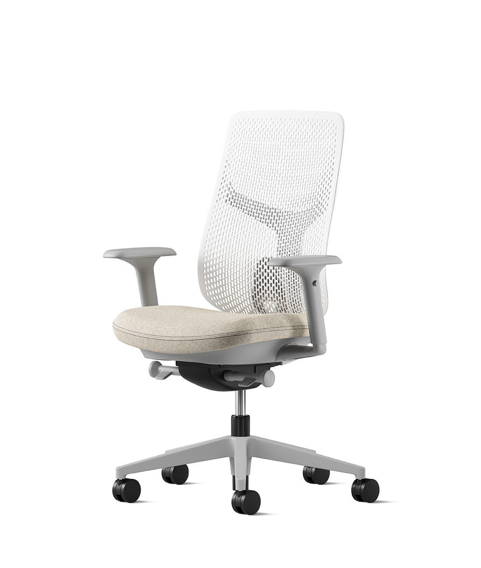 Verus Studio Hvid/Dartmouth Triflex kontorstol